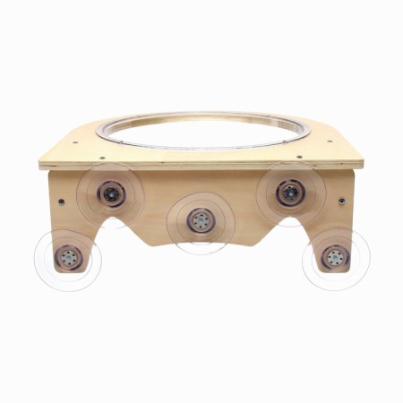 Gamak for a cat on a window, 40*40.5*15 cm, weight up to 8 kg, transparent-5