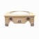 Gamak for a cat on a window, 40*40.5*15 cm, weight up to 8 kg, transparent