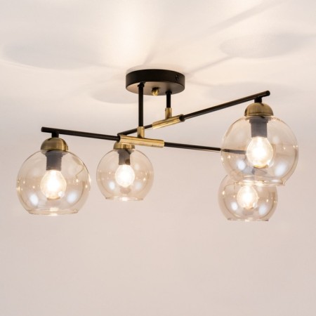 Ceiling chandelier "Henri" E14 4x60 watts-8