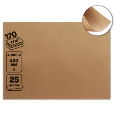 Craft-paper, 300 x 420 mm, 175 g/m2, set of 25 sheets, brown/gray