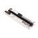 Chancellery knife 9mm metal + blade, 5 pieces of black, top