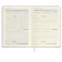 Leduced A5 Diary, 164 Escalada sheets, fingered binding with foam, artificial leather "Laika", glassy line, cream offset 70 g/m², lilac