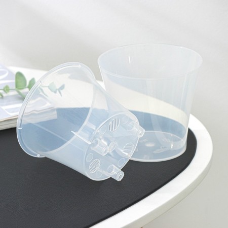 Kashpo for flowers with an insert "Arte", 600 ml, the color is transparent-2