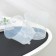 Kashpo for flowers with an insert "Arte", 600 ml, the color is transparent