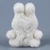 Soft magnet "Bunny", 8 cm, color mix