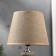 Table lamp 08940/1br E14 40W gray-brown 20x20x30 cm Risalux