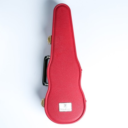 Casket Musical Plastic Mechanical "Violin" Bordeaux 6x34.5x12.7 cm-5