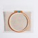 Cross -embroidery set: canvas without a beige pattern, 30 × 40 cm, hoop d = 16 cm, color mix