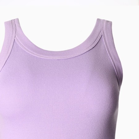 T -shirt female, lilac color, size 46 (l)-8