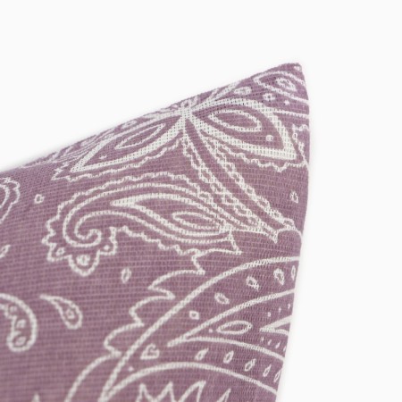 Pillowcase saving and I "cucumbers" lilac color, 50x70 cm, 100% cotton, calico, 100 g/m2-1