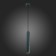 Suspension lamp ST LUCE. ST151.403.01. 1x50 W, GU10, 5.4x5.4x29 cm, black color