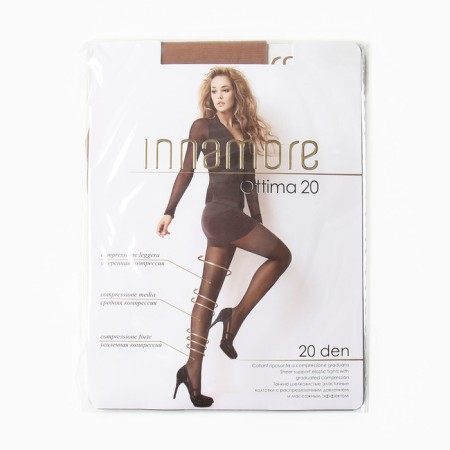 Kapron tights, Innamore Collant Classic Ottima 20 den, bodily color (Caramell), river 2 1034345