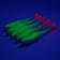 Foamen fish yaman devious minnow on a double, 105 mm, color 16 UV, 5 pcs.