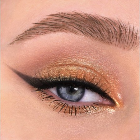 Feature shadows Relouis Pro Eyeshadow Sparkle, tone 04 Goddess/gold, 2.9 g-2