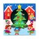 Developing tactile ball "Fairytale City", New Year's gift packaging, 1 pc., Baby I