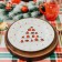 New Year. Ceramic “Bullfires” ceramic plate, 20 cm