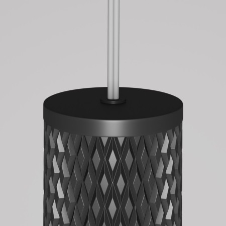 Suspension lamp Technical P038PL-01B, 1xGU10, 10W, 6.5x6.5x30 cm, black color-5