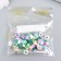 Beads for the creativity of PVC "Bright daisies" set 25 pcs 0.5x0.9x1.1 cm