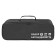 Automobile bag with silkography (45x15x15 cm), black