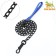 Metal leash, 120 cm x 4 mm, black