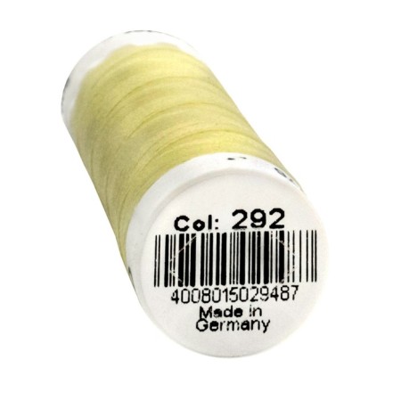 SEW-HALL thread for all materials, 200 m, 748277 (292 pale lemon)-1