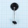 Silicone Stop Yugana "Oliva", Size L, Black, 9 pcs.