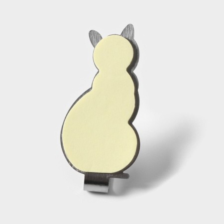 Savanna Velcro hook "cat", 2 pcs, metal-3