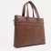 Male bag, brown color