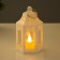 Nightlight "lantern from candles" LED from the batteries white 6x7x11.5 cm Risalux