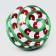 A toy with a bell "openwork ball", 4 cm, mix of views
