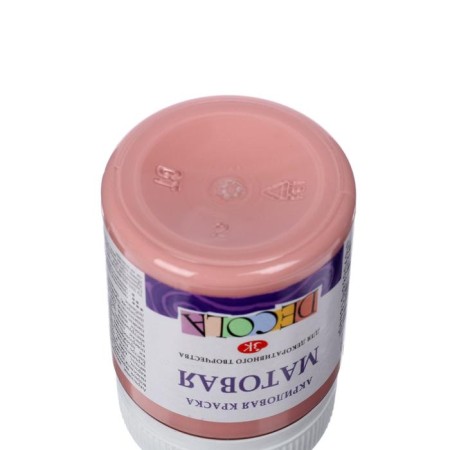 Acrylic matte paint 50 ml, ZHK Decola, dusty rose, 14328371-3