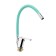 Accoona A4844K kitchen mixer, single -leaf, silicone spout, silumin, green/chrome