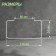 The holder of the rectangular channel Zein, 60 x 120 mm
