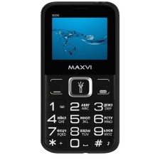Cell phone Maxvi B200 Black
