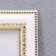 Photo frame plastic 21x30 cm white (781)