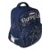 School backpack 40 x 30 x 19 cm, ergonomic back, Bruno VisConti 12-002 Bunny Life, blue