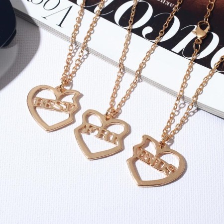 Kuulons "Demetrines", Best Friends, Trio, Color Gold, 40 cm