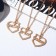 Kuulons "Demetrines", Best Friends, Trio, Color Gold, 40 cm