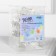 Garland "thread" 3 m with nozzles "Star light bulbs", IP20, transparent thread, 80 LED, glow of multi, 8 modes, 220 V