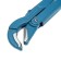 Pipe key "Sibrtekh" 15736, lever, No. 1, lip opening up to 25 mm, 45 °, curved lips