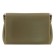 Female bag, genuine leather, olive 26x12x17 cm