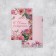 Postcard "Happy Birthday", flowers, glitter, 18 × 12 cm