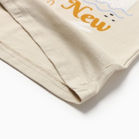 Pajamas for a boy, gray/indigo color, height 92 cm-4
