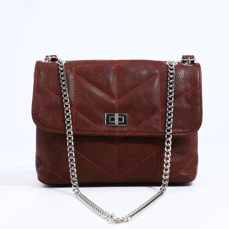 Bag-mixer "Golden Rain" on fasteners, brown color