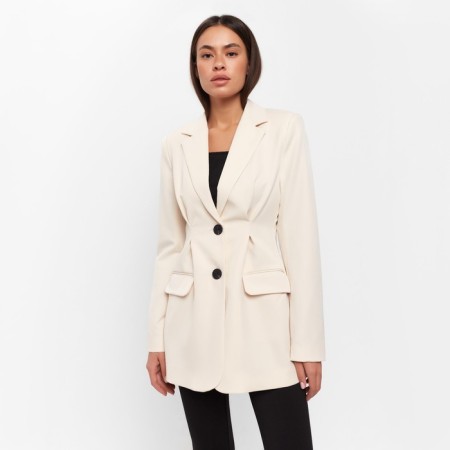 Women's jacket with pinches MIST R.48, Milk