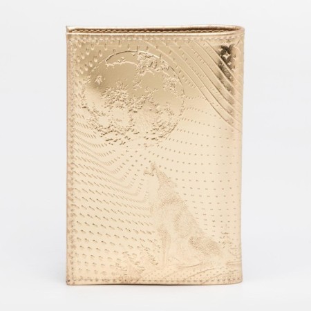 Cover for passport, gold color-2