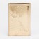 Cover for passport, gold color
