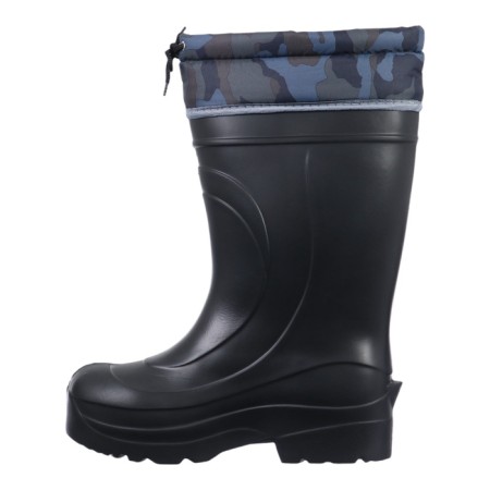 Male boots from an eva with an extension and insulation, up to -30 ° C, size 45-46, black color-2