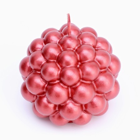 Figure candle "Babble" round, 5.5x5.5 cm, red-2