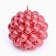 Figure candle "Babble" round, 5.5x5.5 cm, red